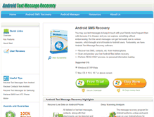 Tablet Screenshot of android-text-message-recovery.com